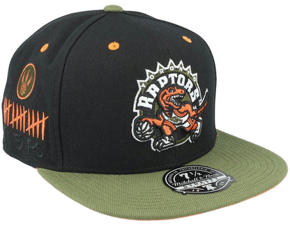 Mitchell & Ness Men's NBA Take Flight Fitted Hwc Raptors Fitted Caps