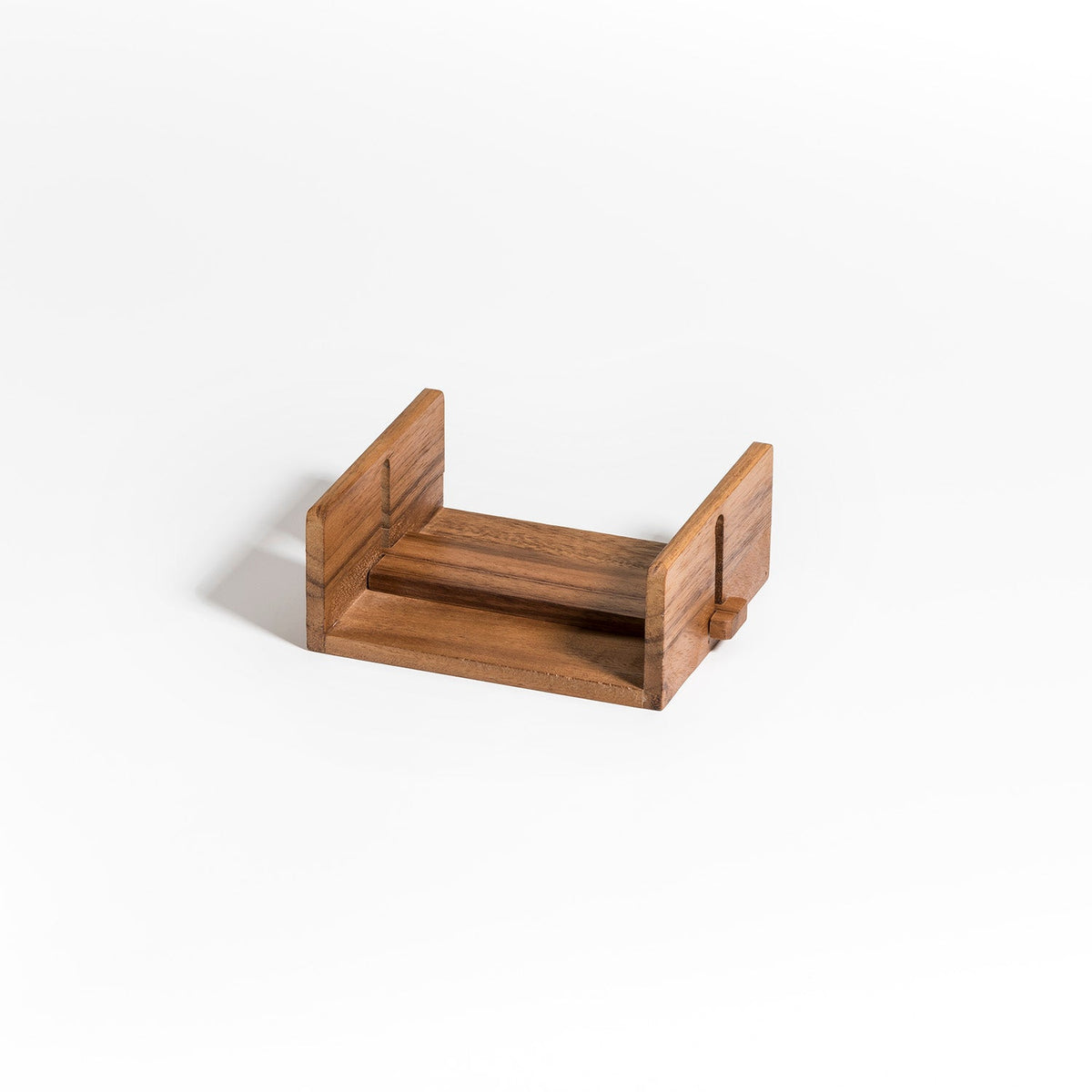 Kalmar Acacia Wood Home Cocktail Napkin Holder