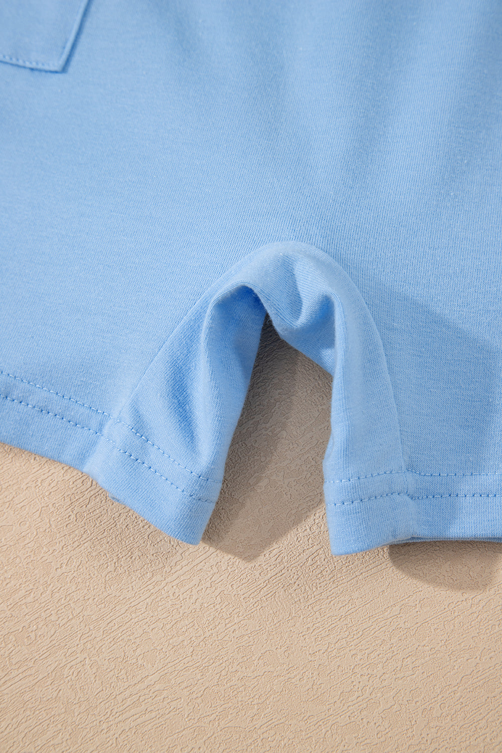 Threaded Pear Zara Half Sleeve Knit Romper