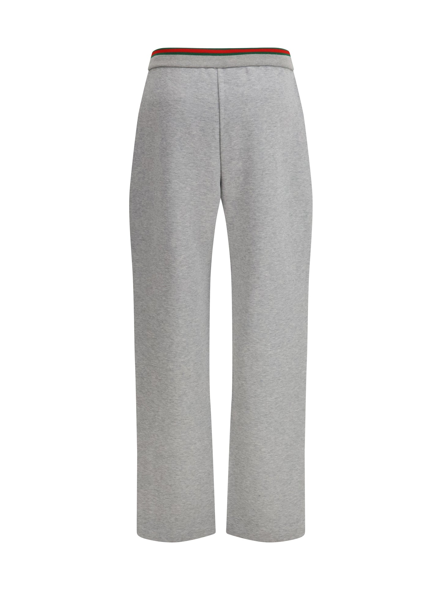 Trousers Cotton Jersey Grey Melange