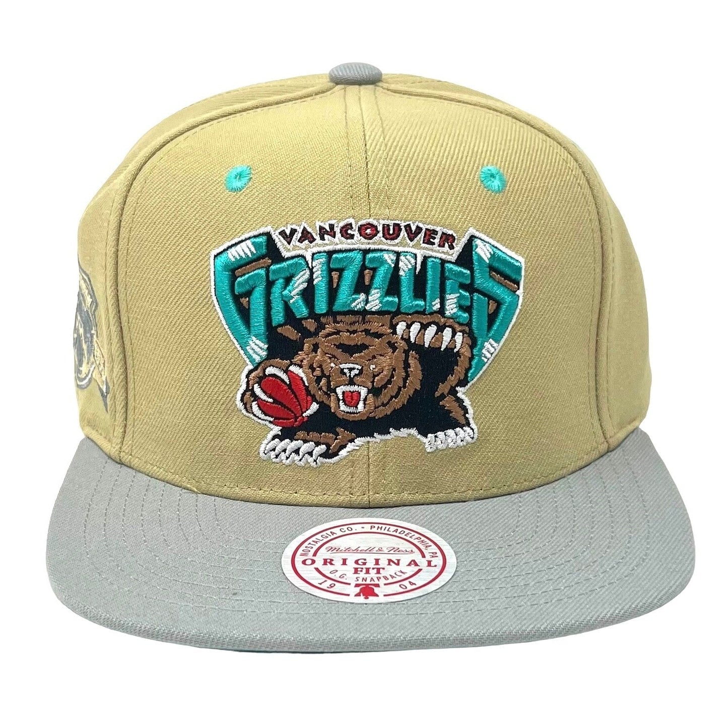 Mitchell & Ness Men's NBA Classic Canvas Snapback Hwc Grizzlies Snapback Caps