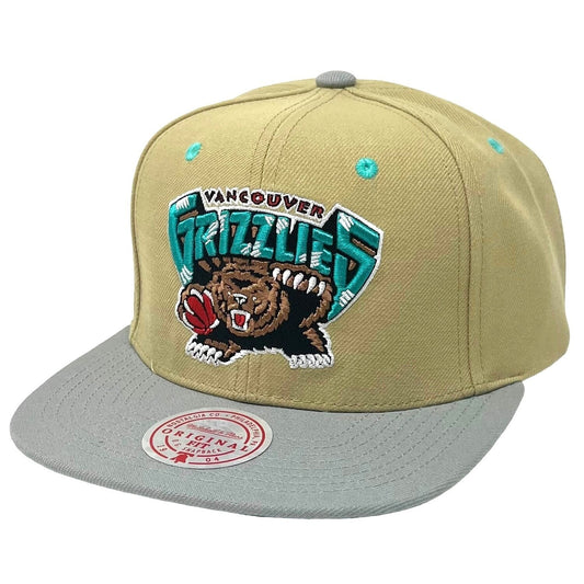 Mitchell & Ness Men's NBA Classic Canvas Snapback Hwc Grizzlies Snapback Caps