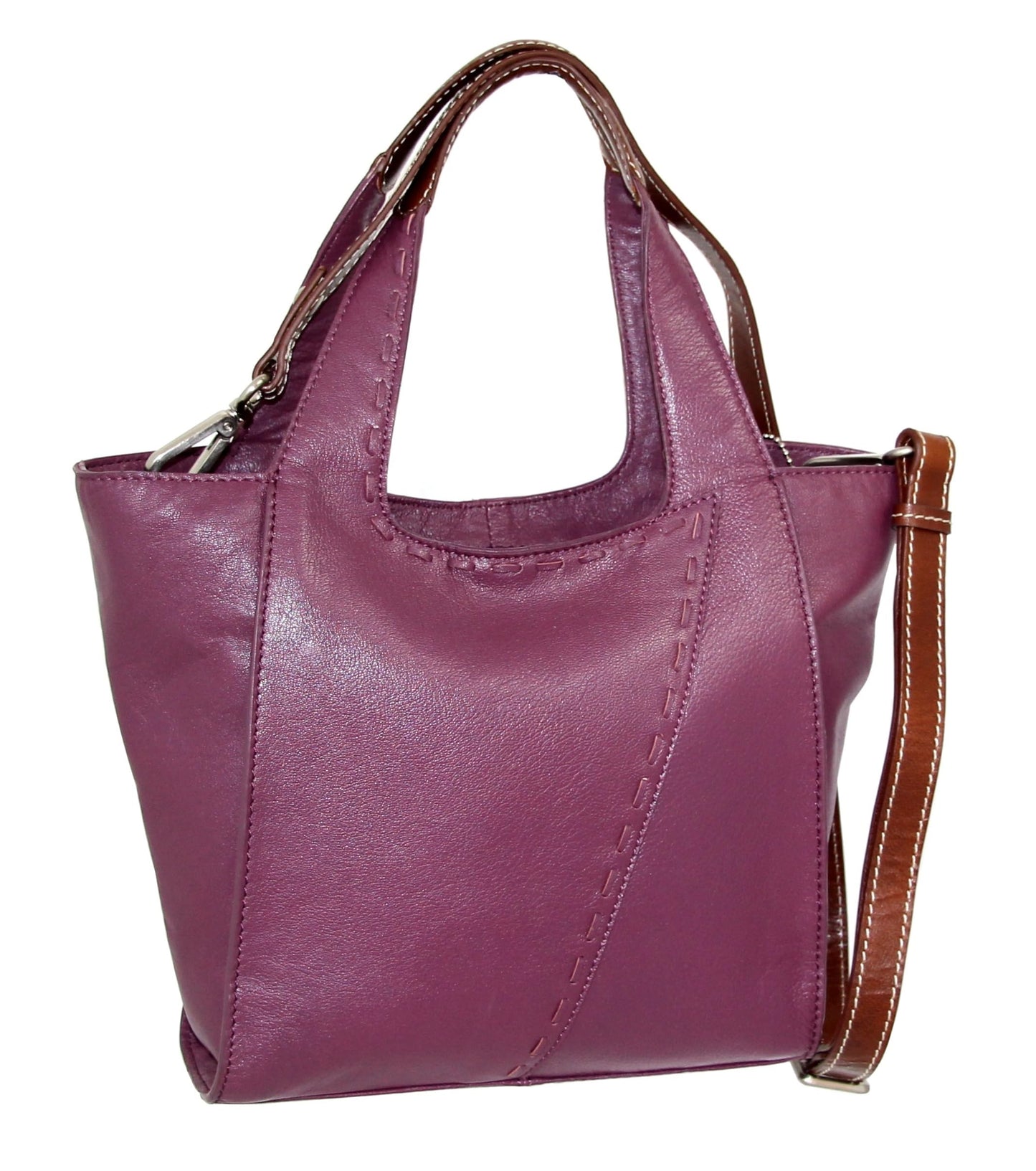 Chiara Small Satchel in Viola