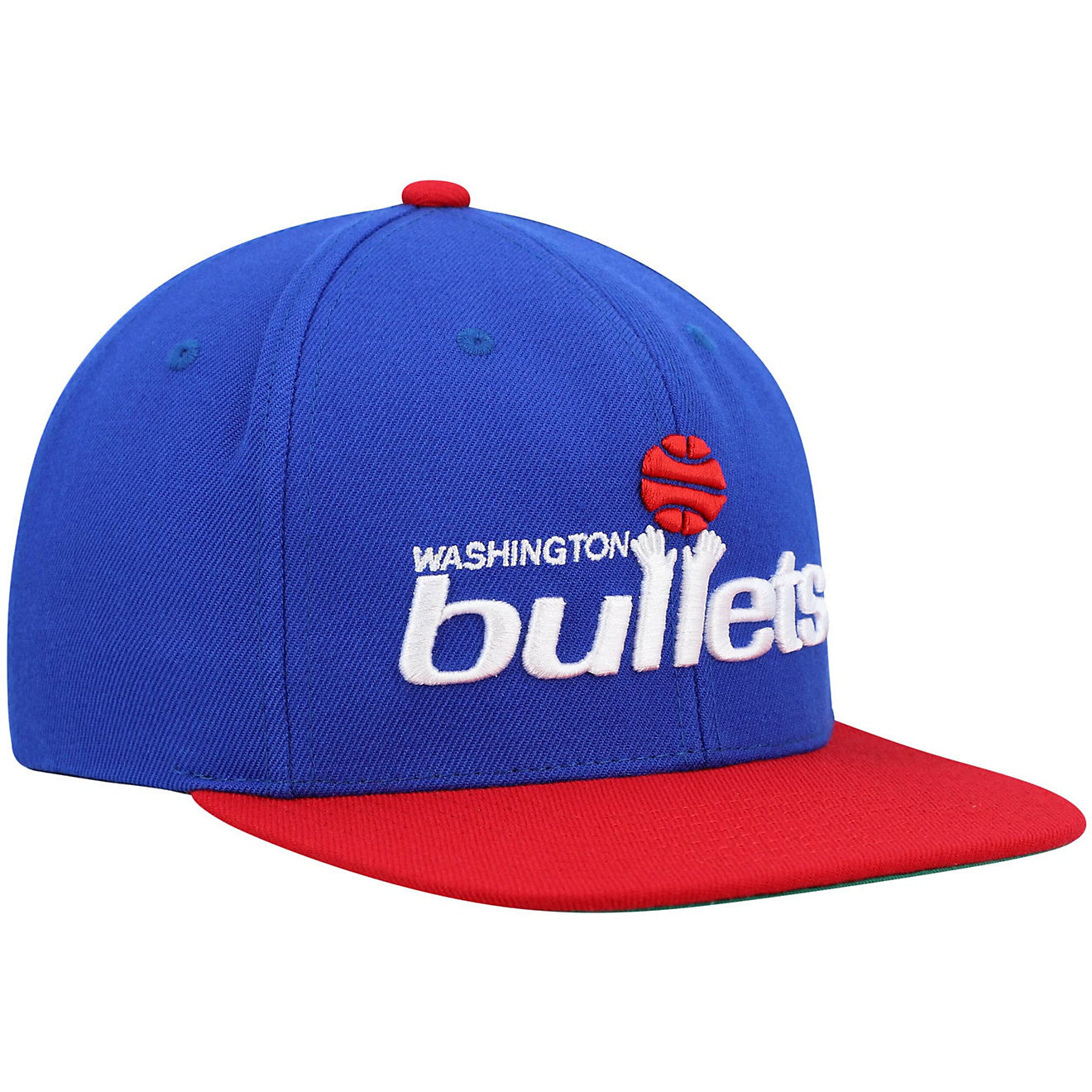 Men's Mitchell & Ness NBA Team 2 Tone 2.0 Snapback Hwc Bullets