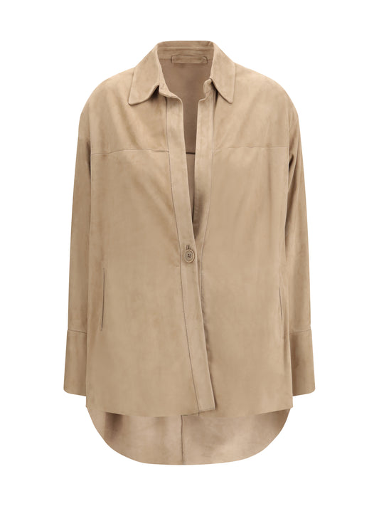 Shirt Suede Sand