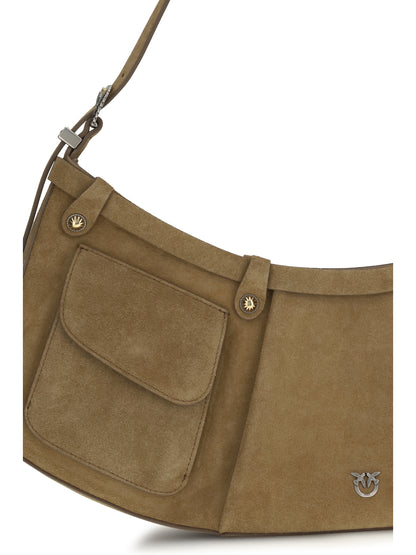 Shoulder Bag Pocket Body Suede