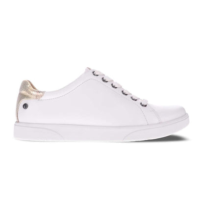 Limoges Lace-Up Casual Sneaker - Coconut/Metallic Interest