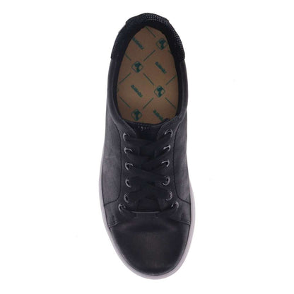 Limoges Lace-Up Casual Sneaker - Onyx/Black Lizard