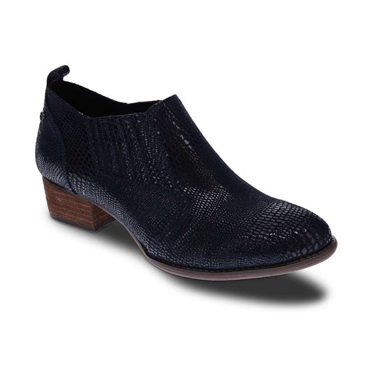 Palermo Shootie - Black Lizard