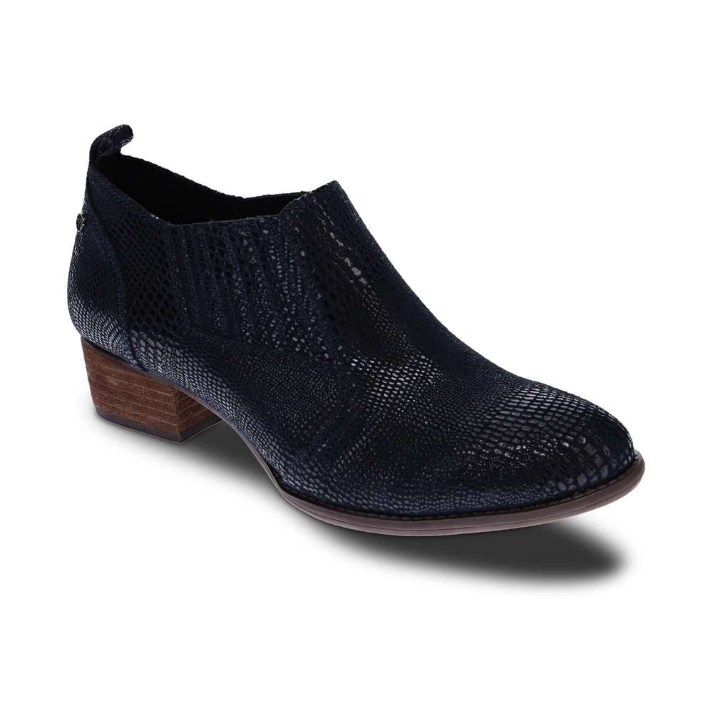 Palermo Shootie - Black Lizard