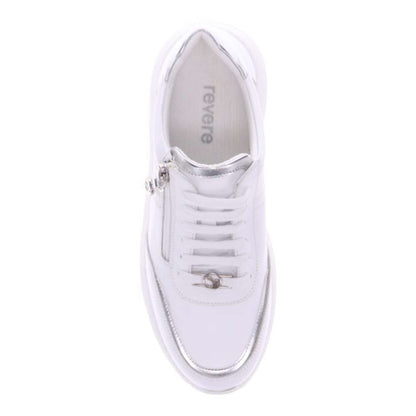 Sapporo Zip Casual Sneaker - White