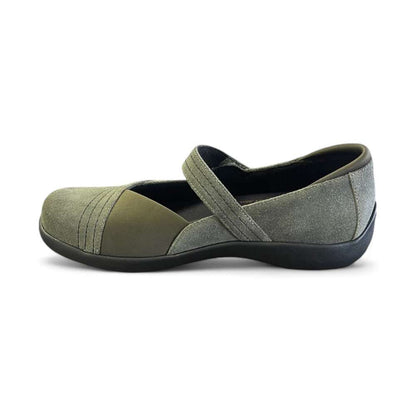 Timaru Mary-Jane - Moss Suede