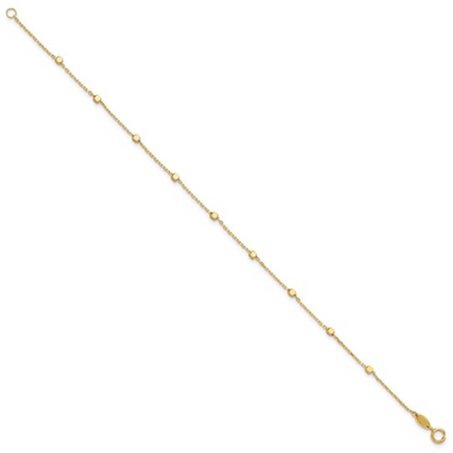 Dainty 10K Gold Bracelet for Girlfriend