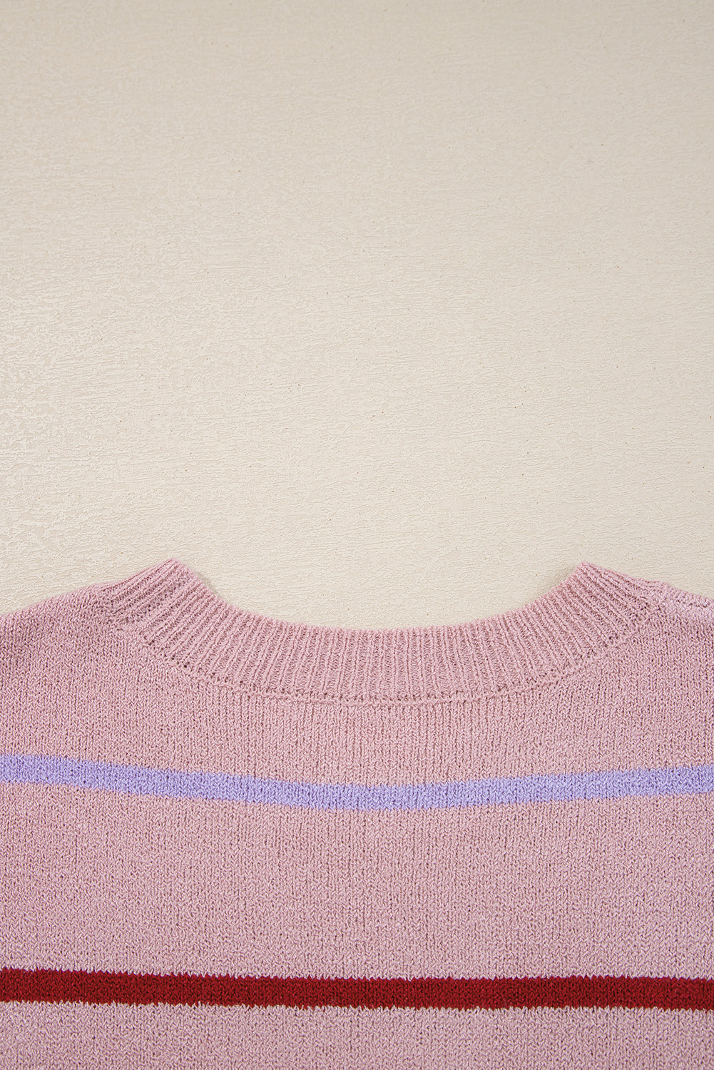 Threaded Pear Amyra Edge Drop Shoulder Sweater