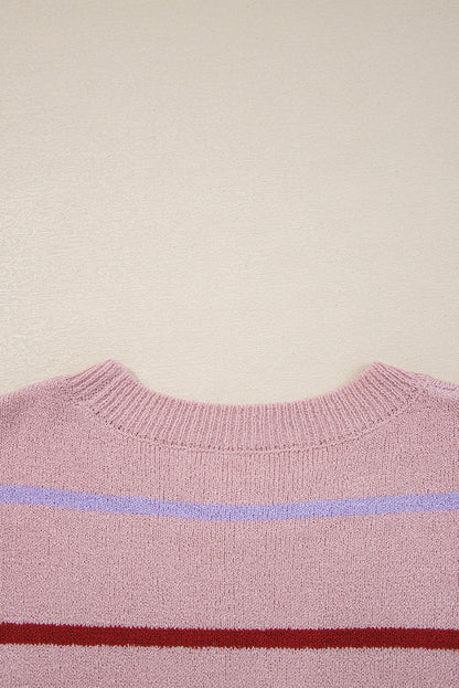 Threaded Pear Amyra Edge Drop Shoulder Sweater