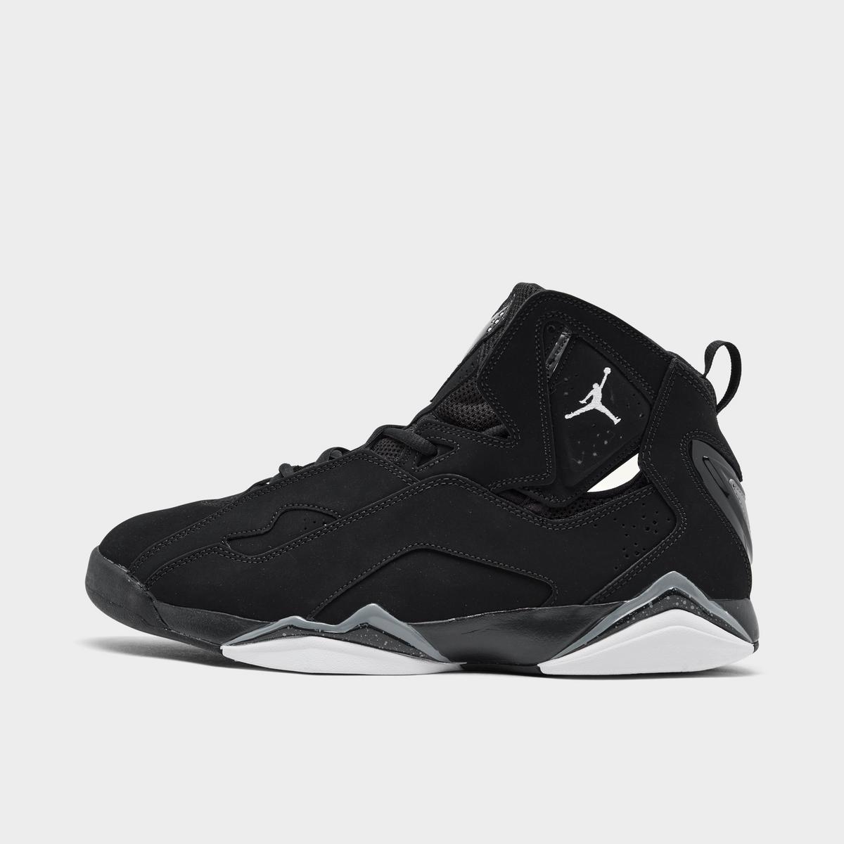 [342964-010] Mens Air Jordan True Flight 'black Cool Grey'