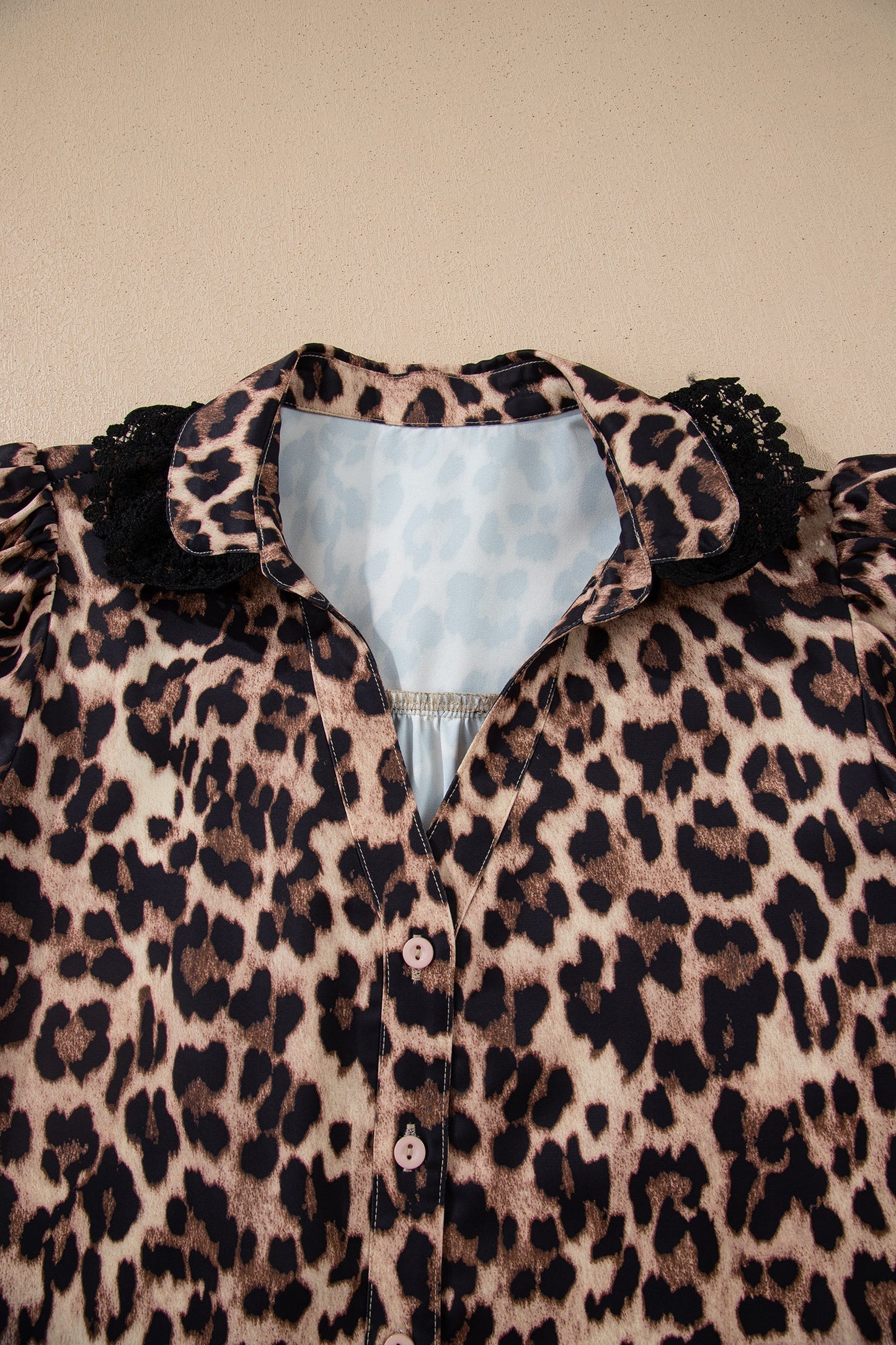 Threaded Pear Clare Trim Short Sleeve Shirt