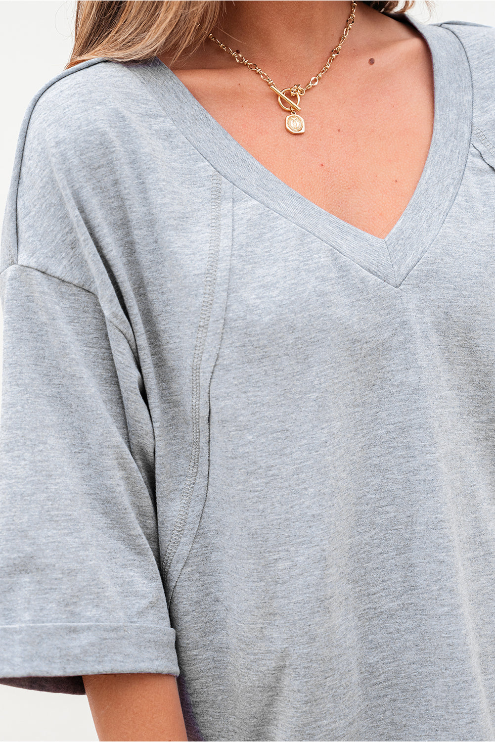 Threaded Pear Adelaide Sleeve Oversized T Shirt