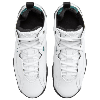 [343795-133] Grade School Air Jordan True Flight 'white Oxidized Green Black'