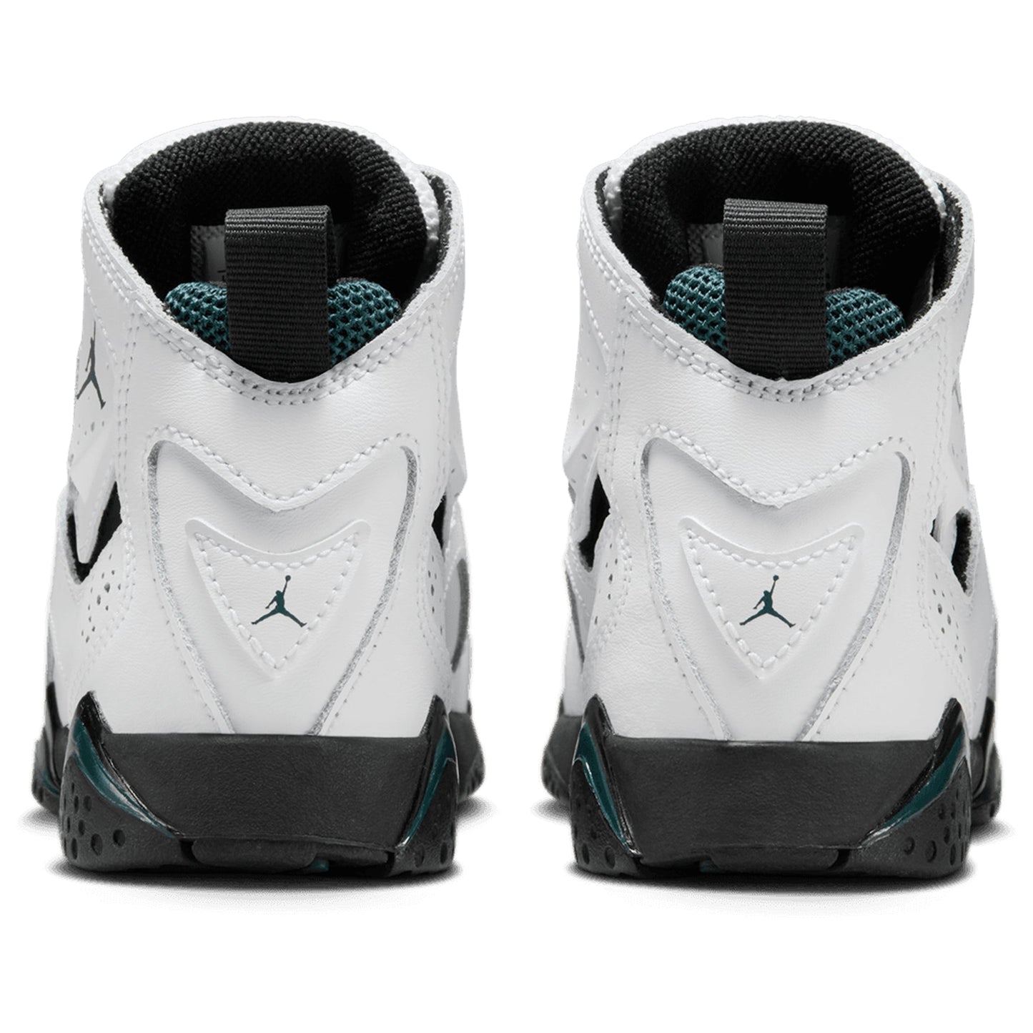 [343796-133] Grade School Air Jordan True Flight 'white Oxidized Green Black'