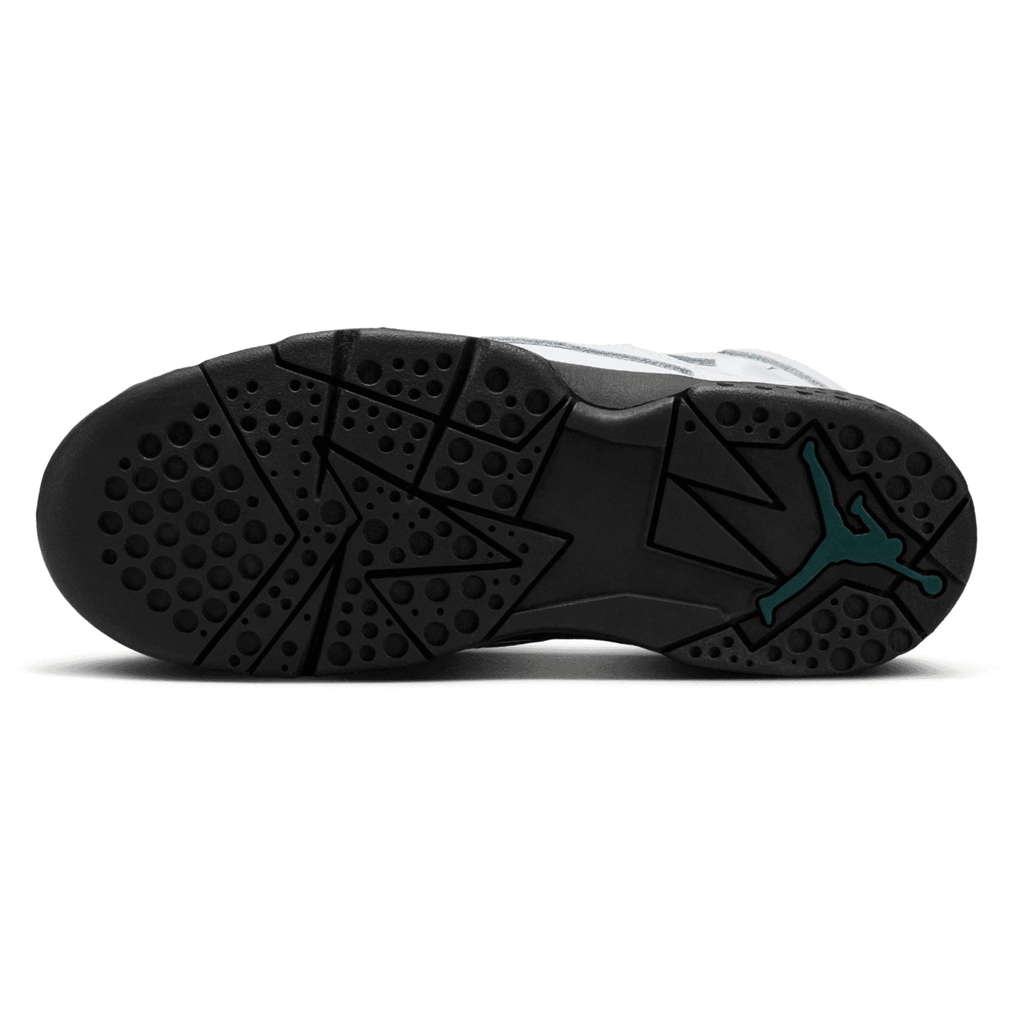 [343796-133] Grade School Air Jordan True Flight 'white Oxidized Green Black'