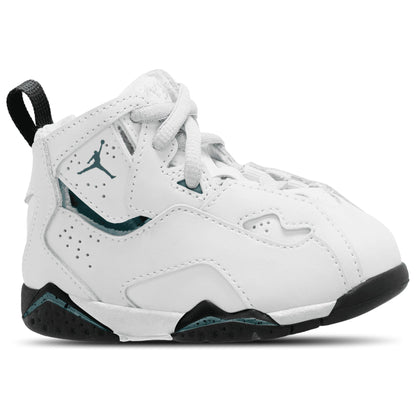 [343797-133] Toddlers Air Jordan True Flight 'white Oxidized Green'