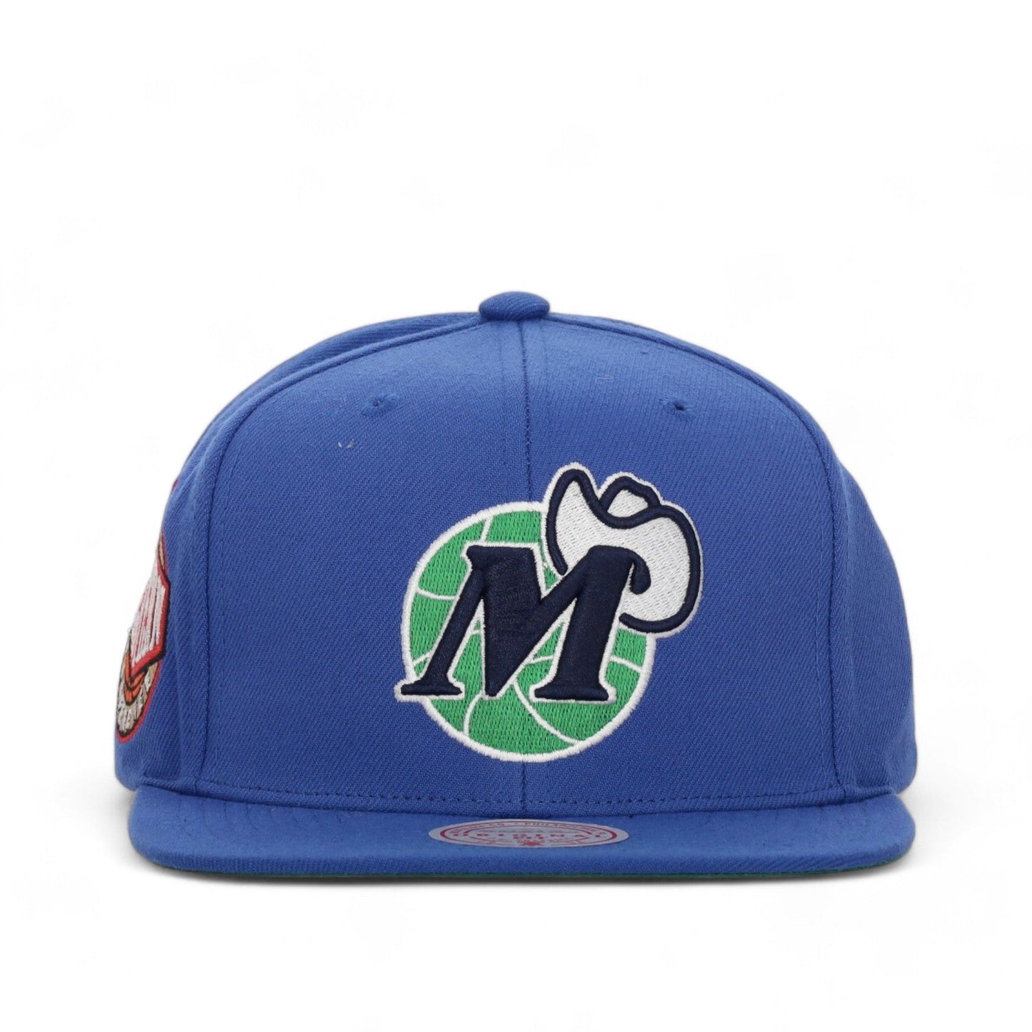 Men's Mitchell & Ness NBA Conference Patch Snapback Hwc Mavericks - Blue