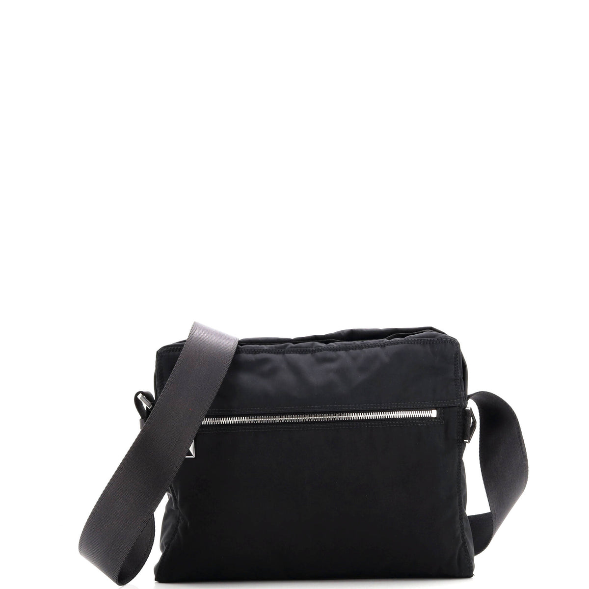 Snap Button Messenger Bag Nylon