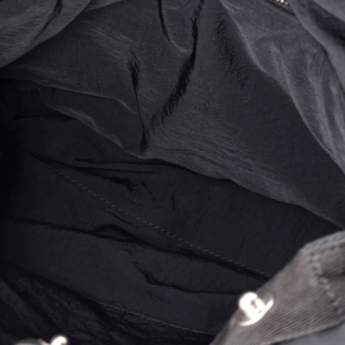 Snap Button Messenger Bag Nylon