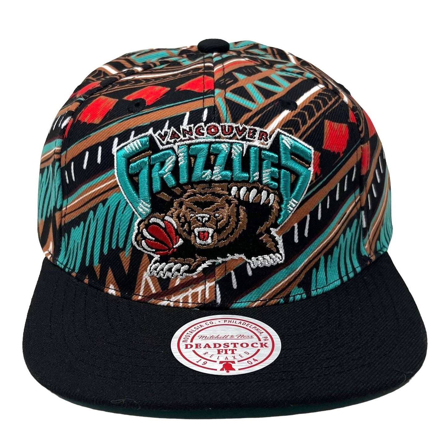 Men's Mitchell & Ness NBA Game Day Pattern Deadstock Hwc Grizzlies