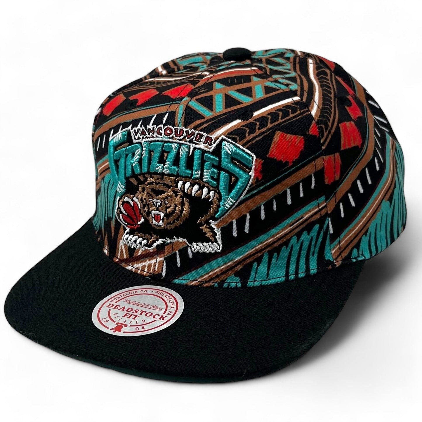 Men's Mitchell & Ness NBA Game Day Pattern Deadstock Hwc Grizzlies