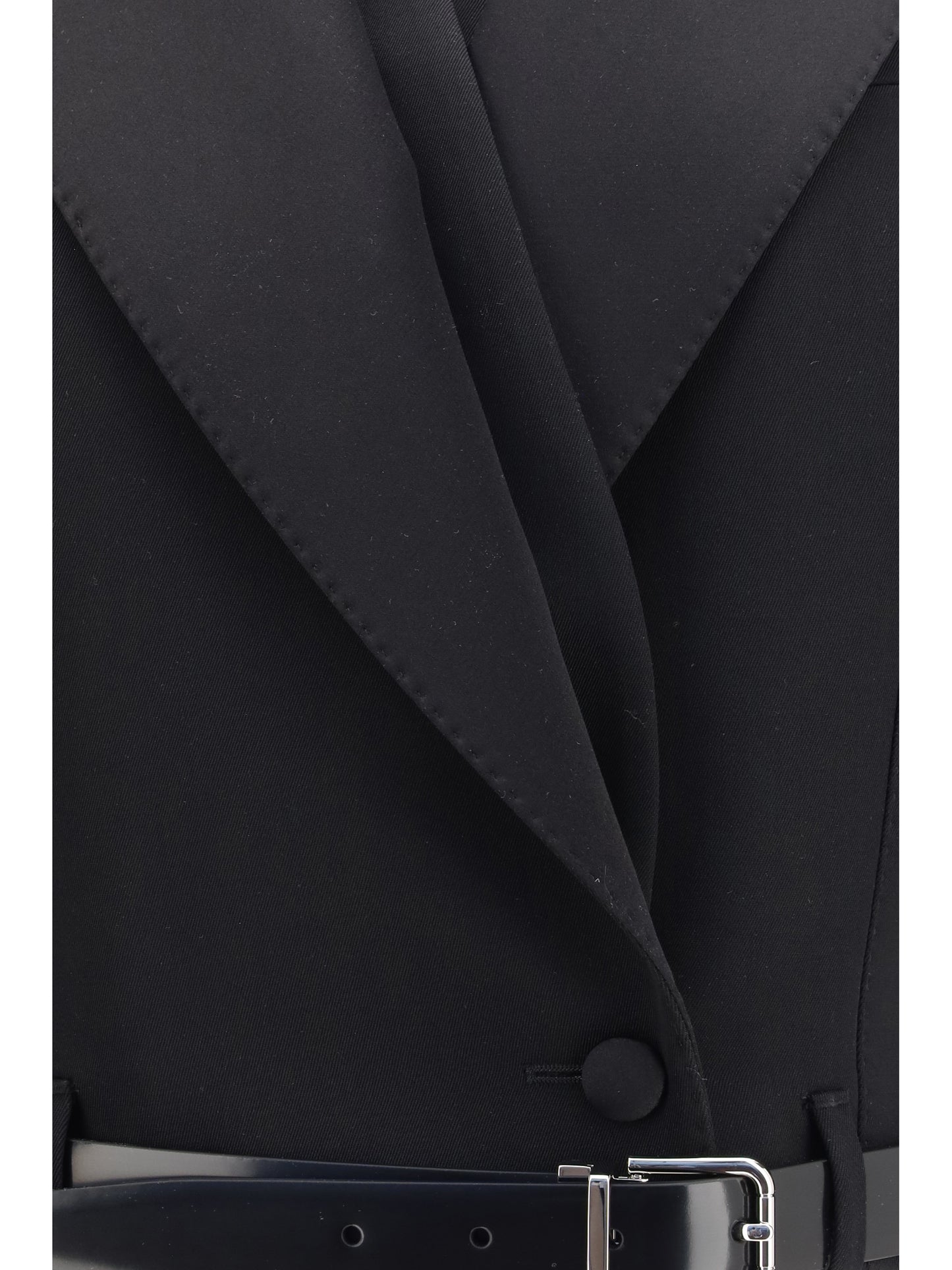 Jacket Sicilia Wool Gabardine Black