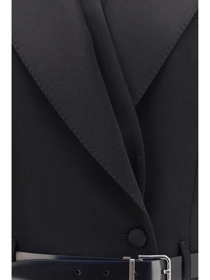 Jacket Sicilia Wool Gabardine Black