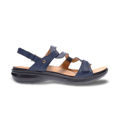 Emerald Adjustable Sandal - Blue French