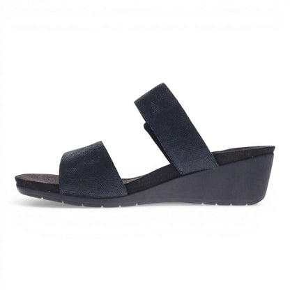 Sorrento Wedge - Black Angle
