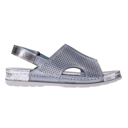 Tivoli Sandal - Blue Linen