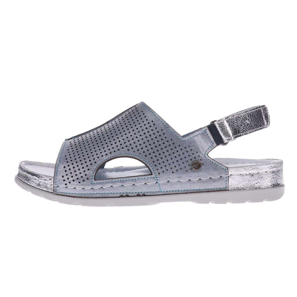 Tivoli Sandal - Blue Linen