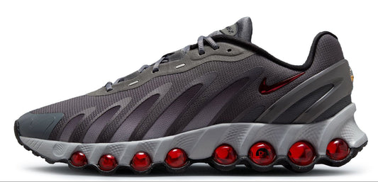 Nike Men's Air Max Dn8 'Iron Grey Bright Crimson' Sneakers