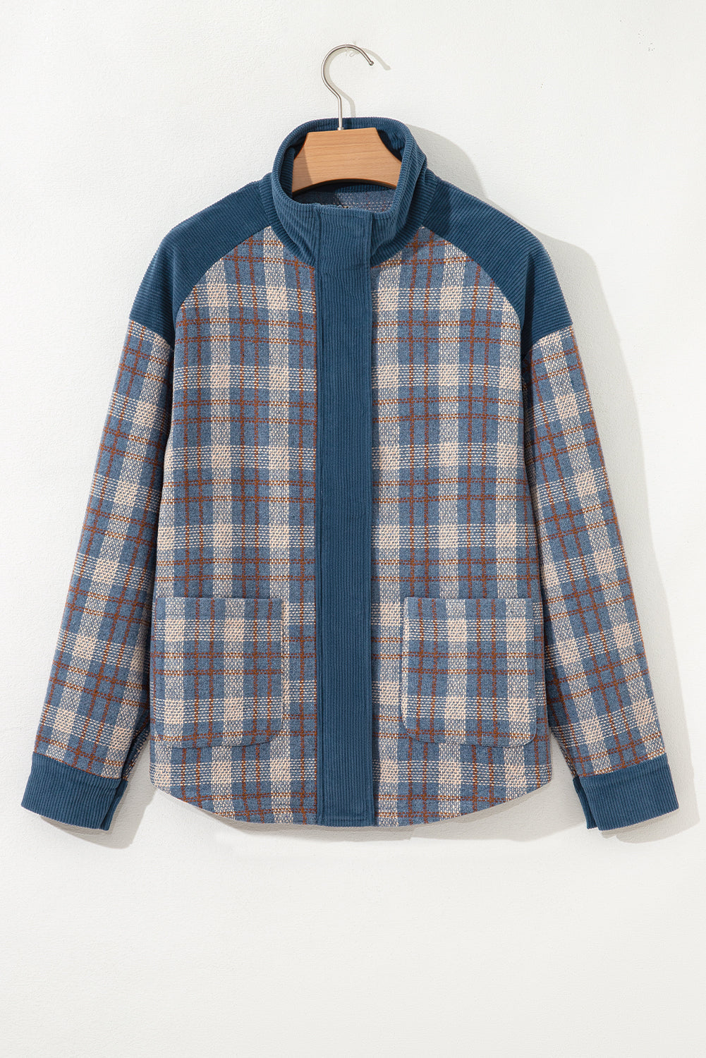 Threaded Pear Latara Zip Up Snap Jacket