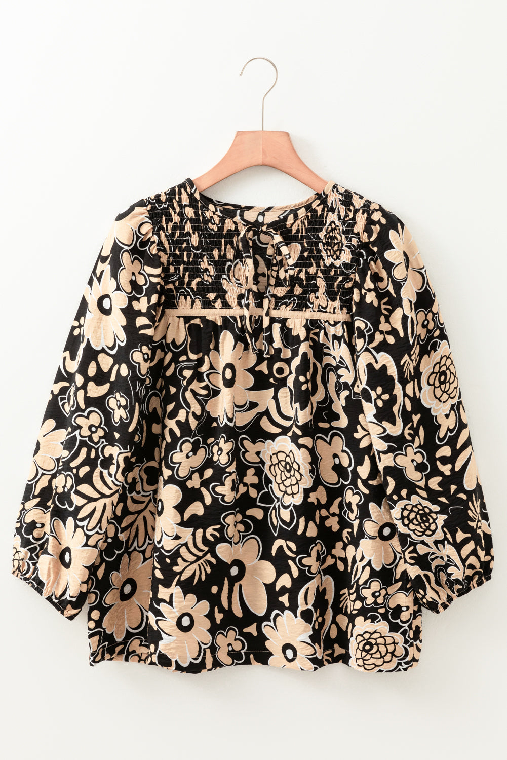 Threaded Pear Camilla Bracelet Sleeve Boho Blouse