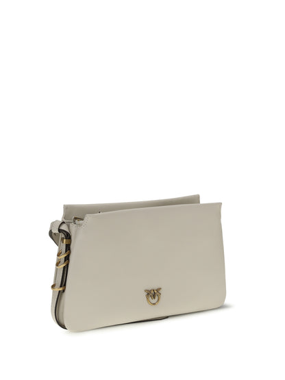 Shoulder Bag One Two Three Mini White/Antique Gold