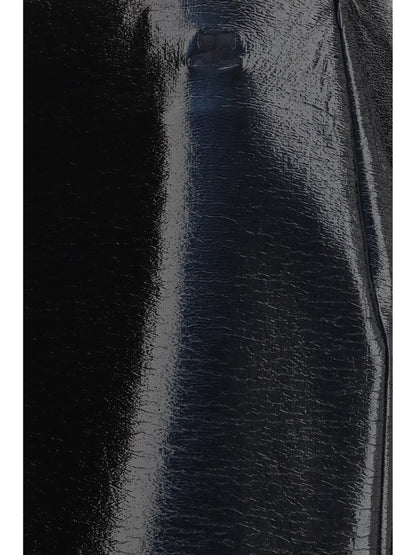 Skirt Vinyl Midi Black
