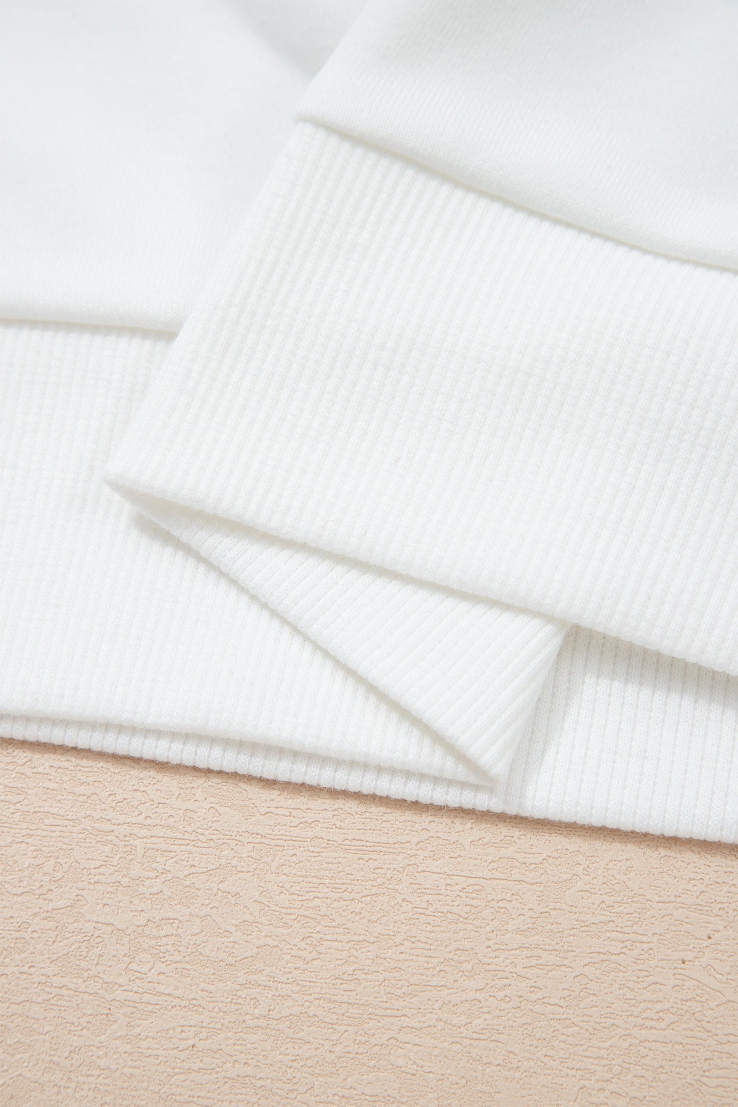 Threaded Pear Esme Striped Puff Sleeve Sweatshirt
