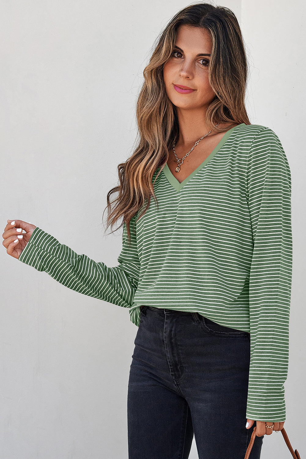 Green Stripe-