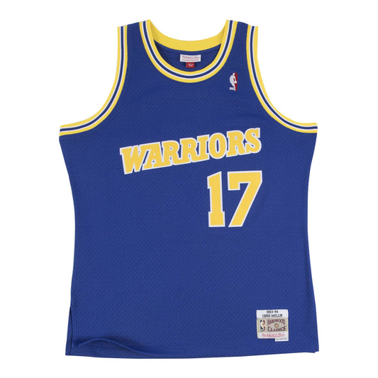 Men's Mitchell & Ness NBA Swingman Jersey Warriors Chris Mullin