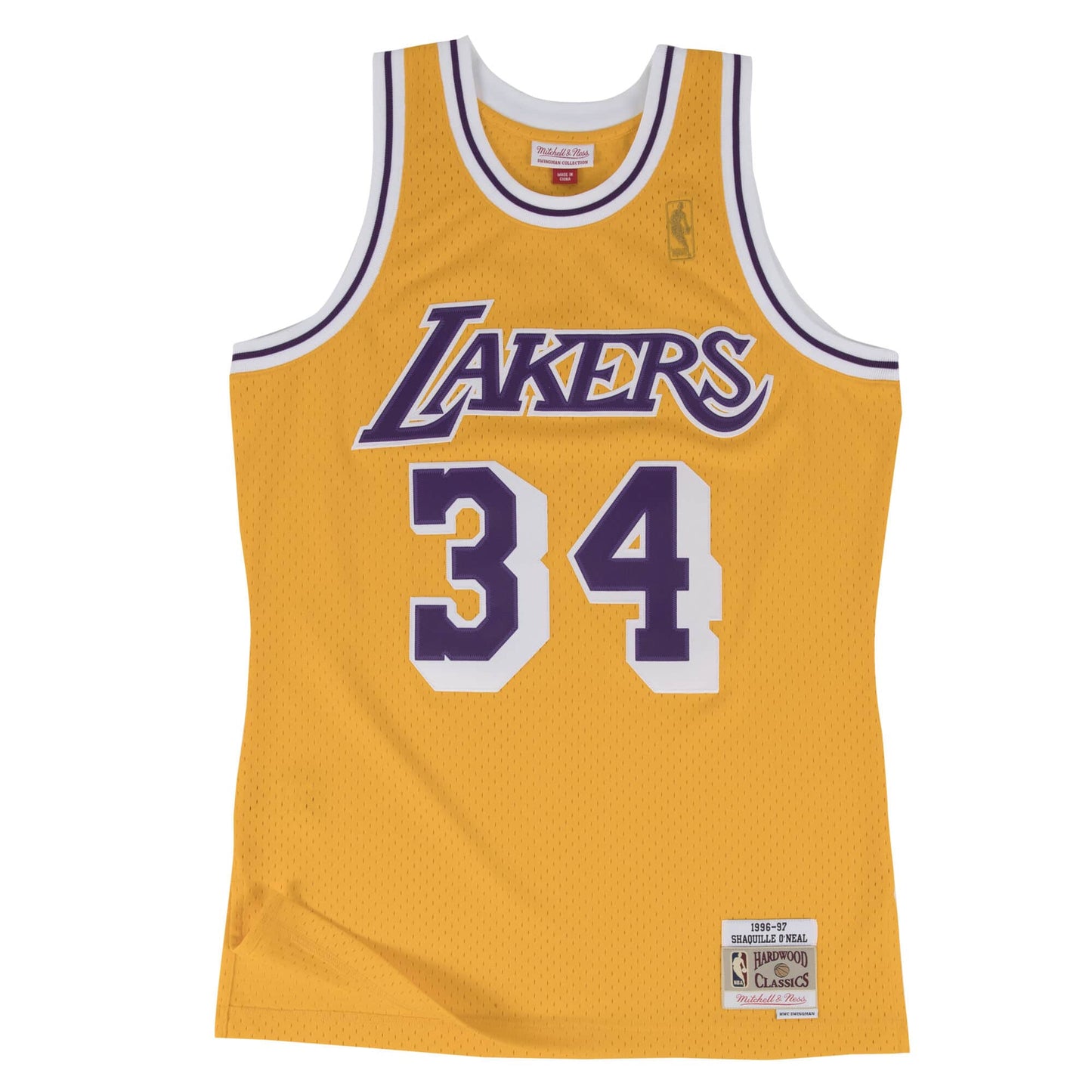 Mitchell & Ness Men's NBA Swingman Home Jersey Lakers 96 Shaquille O'Neal