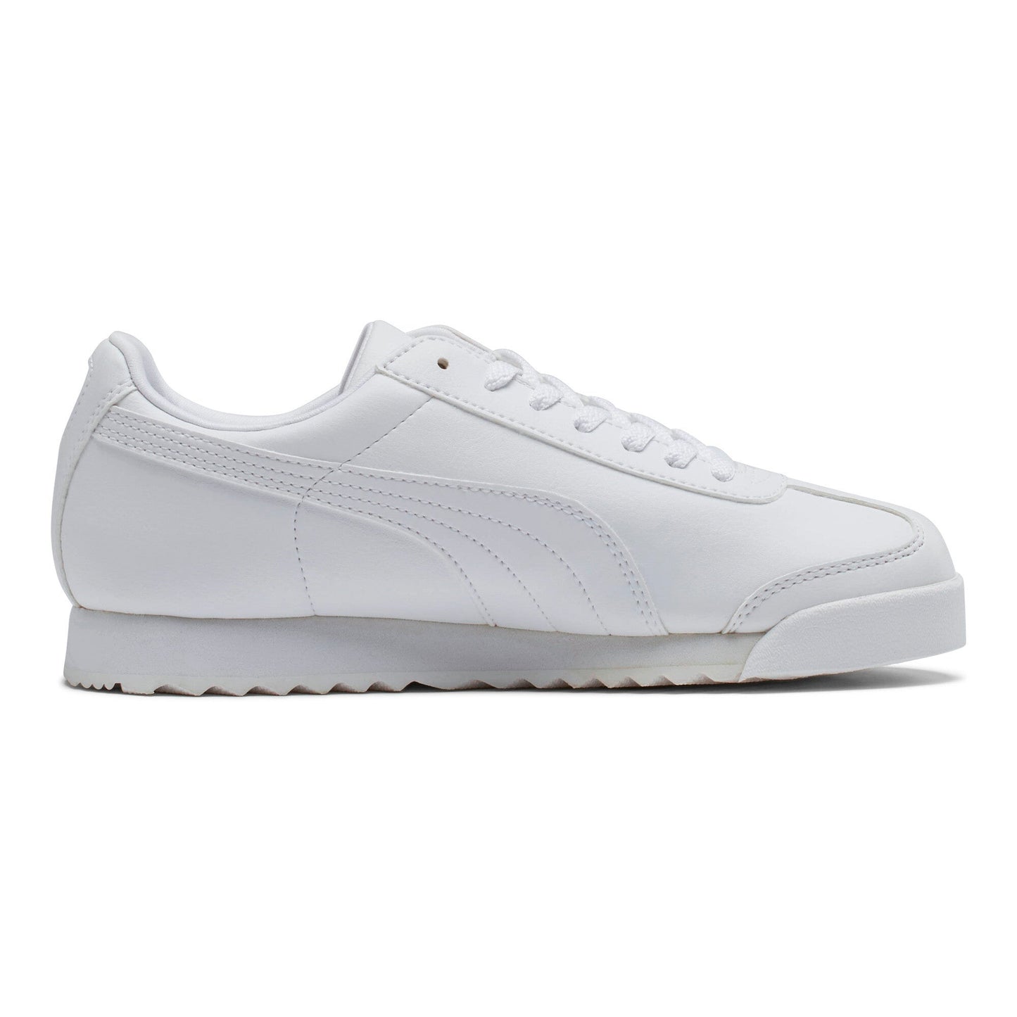 Puma Youth Roma Basic Jr 'White Light Grey'