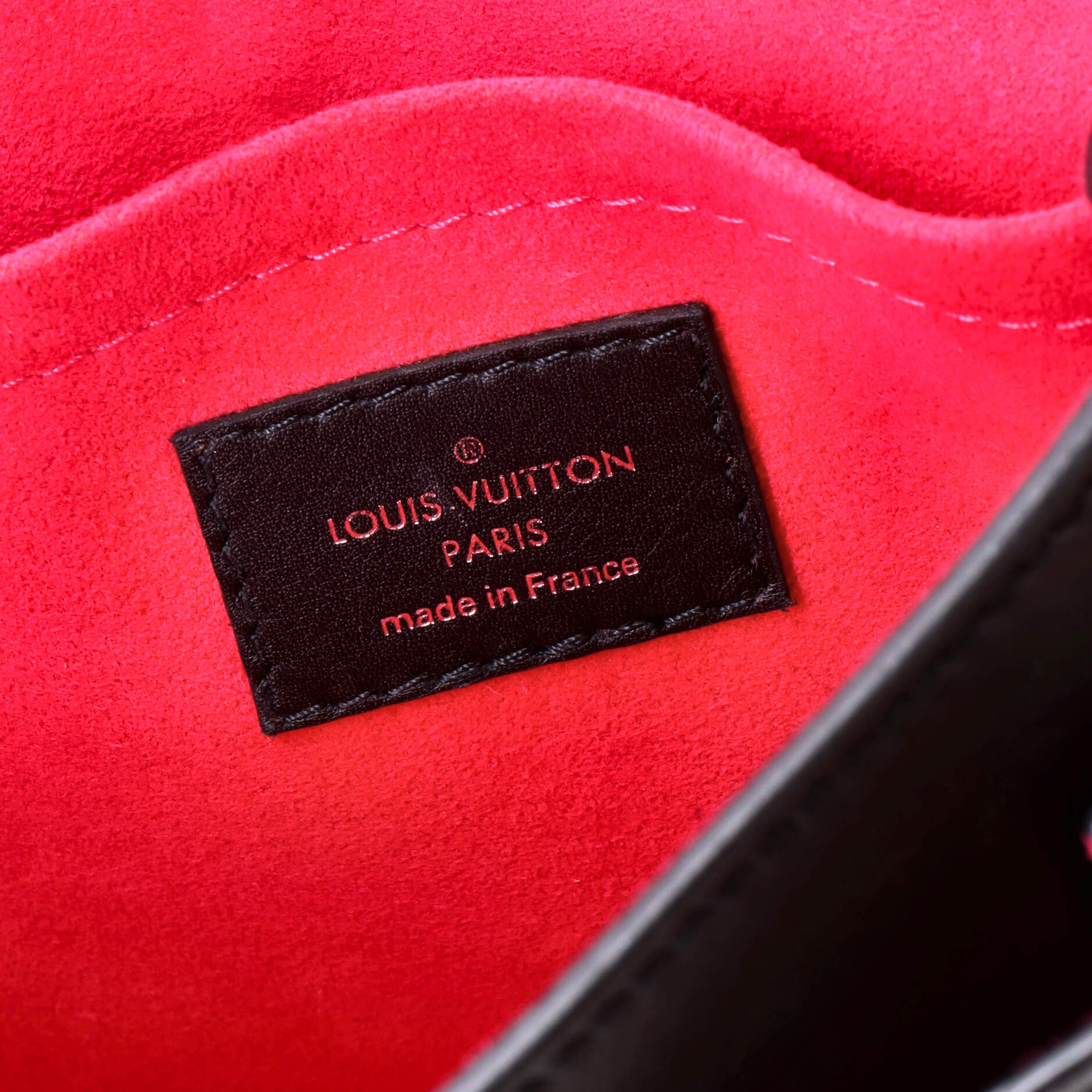 Louis Vuitton Mylockme Handbag Limited Edition Pin Embellished Leather BB