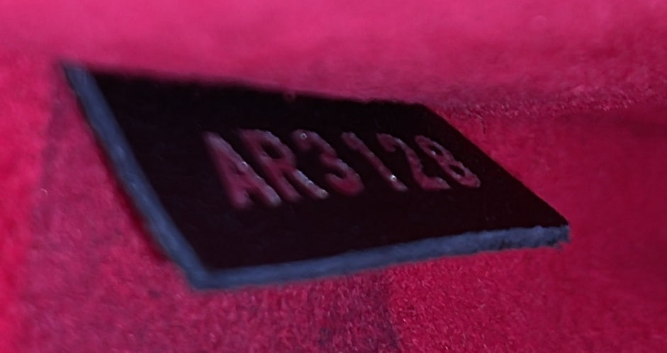 Louis Vuitton Mylockme Handbag Limited Edition Pin Embellished Leather BB