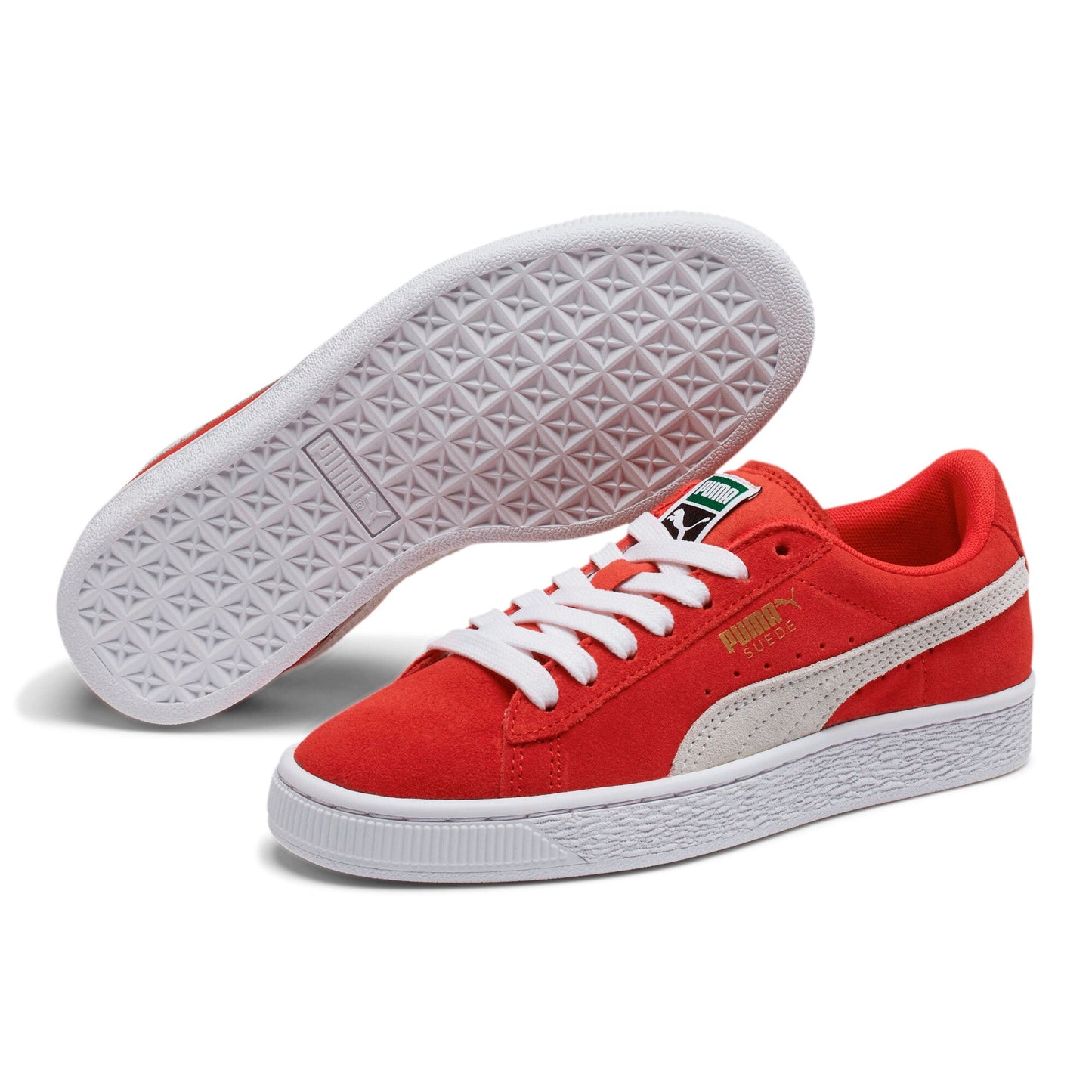 Youth Puma Suede Jr 'High Risk Red'
